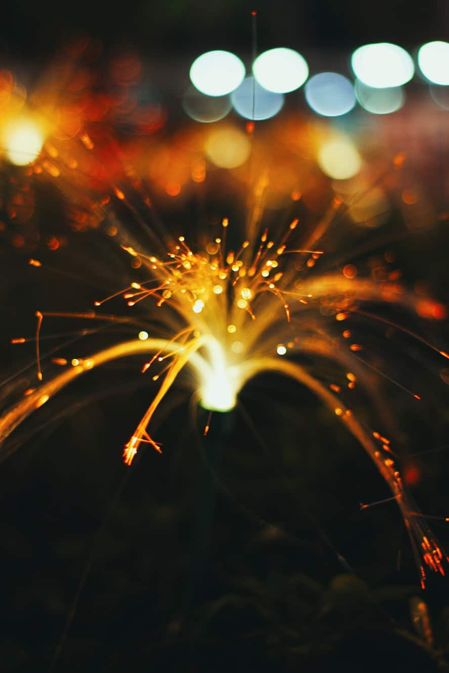 A sparking object