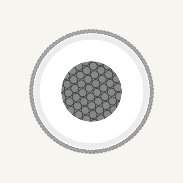 Single Core - Silicone - Coated Braid Outer 180ºC (6.6kV)